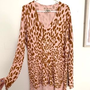 Show Me Your MuMu Bonfire Sweater Leopard